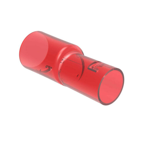 Übergangsmuffe M20 / M25 transparent-rot